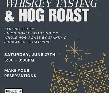 Whiskey Tasting & Hog Roast