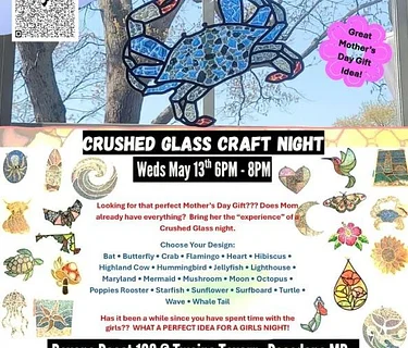 Ravens Roost Crushed Glass FUNdraiser!