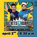 Buckets & Boards: Comedy Percussion Show
