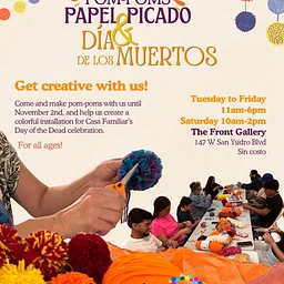 Get creative with us for Dia de Muertos!