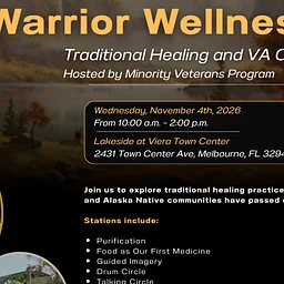 Orlando VA Invites Veterans to Experience Traditional Healing and Wellness at Warrior Wellness Event Nov. 4