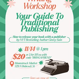 Writing Workshop: Your Guide to Traditional Publishing