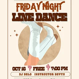 Line Dancing Night w/Devyn & DJ Delo