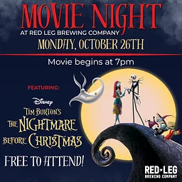 Movie Night: Tim Burton’s The Nightmare Before Christmas