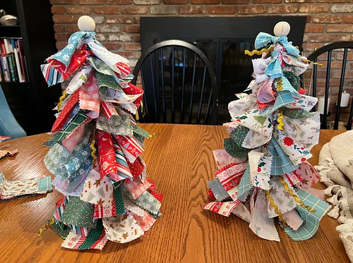 Fabric Christmas Tree