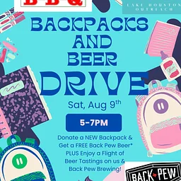 Backpacks and Beer DRIVE