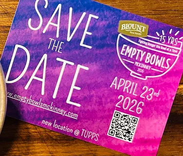 Empty Bowls Fundraiser