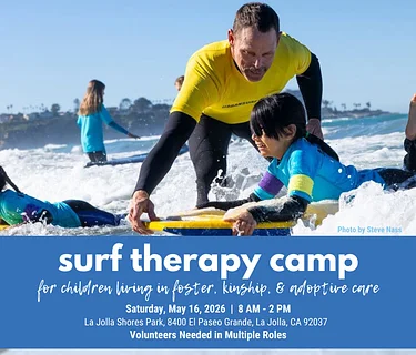 Surf Therapy Camp at La Jolla Shores – May 16, 2026