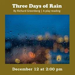 LUYE presents “Three Days of Rain”