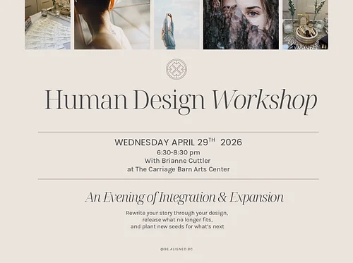 Human Design Workshop with Brianne Cuttler