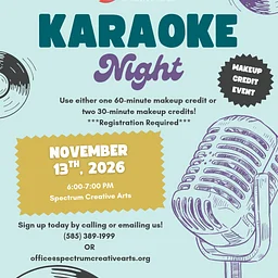 Makeup Event: Karaoke!