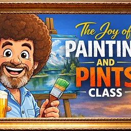 The Joy of Painting and Pints