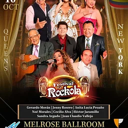 FESTIVAL DE LA ROCKOLA | GERARDO MORAN , JENNY ROSERO, NOE MORALES, HECTOR JARAMILLO, ANITA LUCIA PROAÑO, SANDRA ARGUDO en Astoria, NY