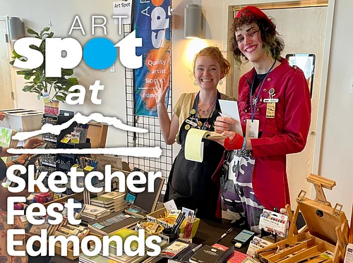Sketcher Fest Sketchbook Fair: Pop Up Booth!