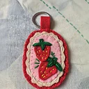 Embroidered Felt Keychain Charm Workshop