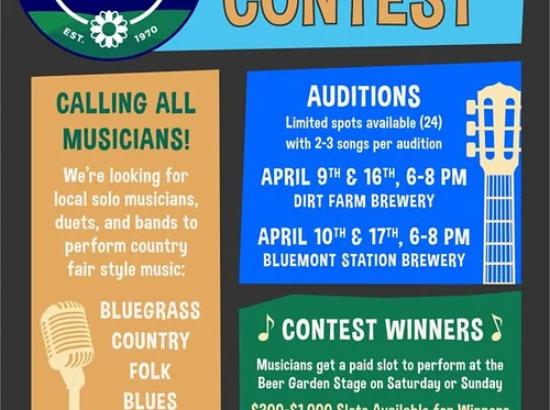 2026 Bluemont Fair Music Contest