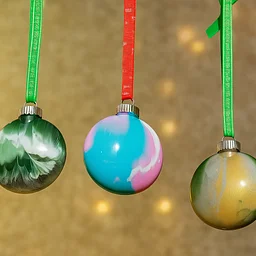 Marbled Ornaments: Holiday Workshop