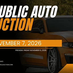 PUBLIC AUTO AUCTION – 11.7.26