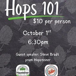 Beer School – Hops 101 with Hop Expert from Hopsteiner