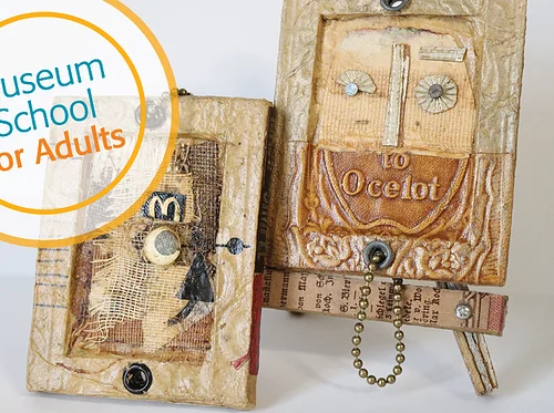 Wonder What to Wear: A Mixed Media Wearable Art Collage Workshop