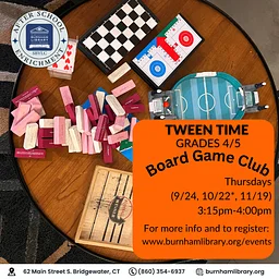Tween Time- Board Game Club