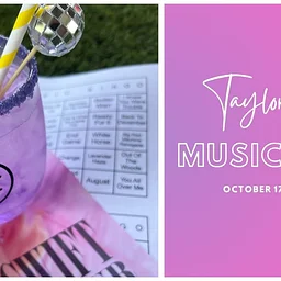 Taylor Swift Music Bingo