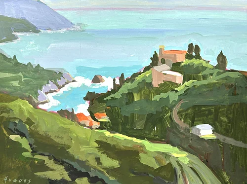 Linda Hugues - (Demo) Gouache Landscapes