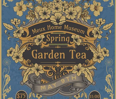 Meux Home Museum Spring Garden Tea
