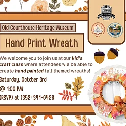 Crafting for Kids – Hand Print Wreath