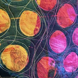 Fiber Artist Talk - Barbara Danzi - Printed, Dyed and Stitched