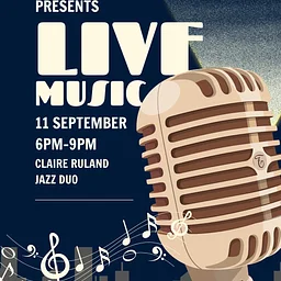 Live Music Night: Claire Ruland Jazz Duo