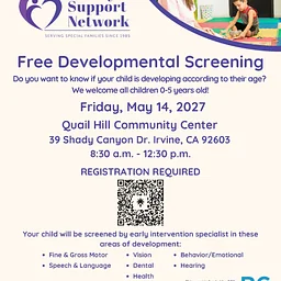 Free Developmental Screening