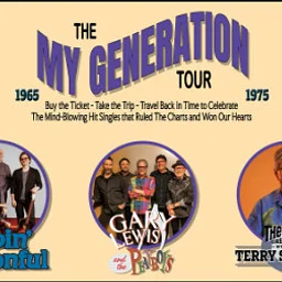 My Generation Tour with The Lovin’ Spoonful, Gary Lewis and the Playboys, and The Hollies Greatest Hits starring Terry Sylvester