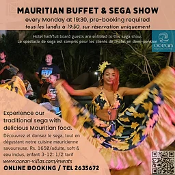 Mauritian Buffet Dinner & Sega Show