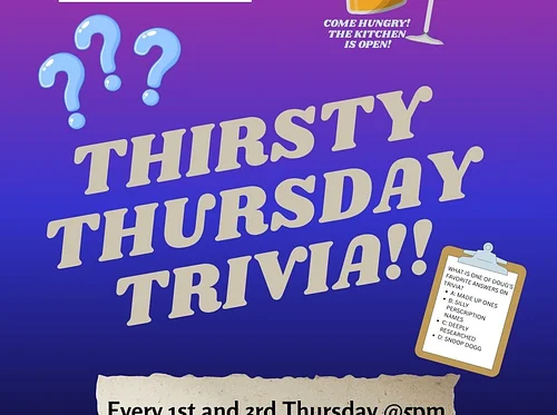Thirsty Thursday Trivia