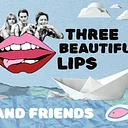 Three Beautiful Lips And Friends