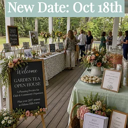 Garden Tea Open House