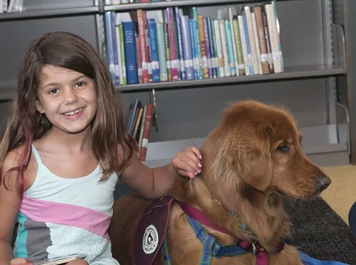 Paws to Read at North Clairemont Library