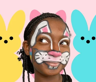 Eggcellent Artsy Easter Face Painting