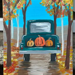 10/16/26- Painting With Sam- Fall Truck
