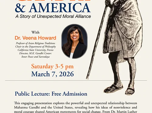 Gandhi & America – A Story of Unexpected Moral Alliance by Dr Veena Howard