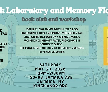 Notes From A Dark Lab: A Book Talk and Writing Workshop with Tao Leigh Goffe
