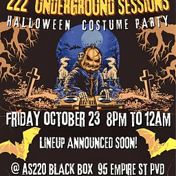 222 Underground Sessions: HALLOWEEN COSTUME PARTY