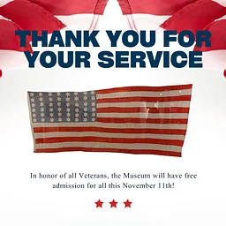 Free Admission – Veterans Day
