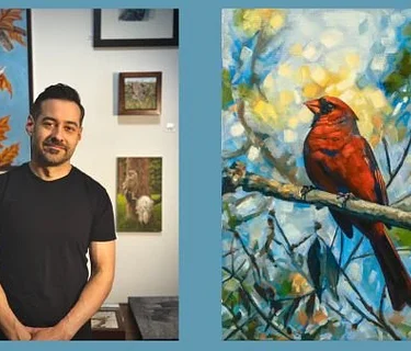 Memory Café: Guided Bird Painting with Joe Grice