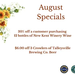 August Specials