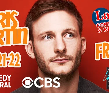 Comedy Show: Chris Martin Aug. 21st and 22nd at Laughs Comedy- Seattle