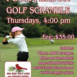 FOUR PERSON GOLF SCRAMBLE