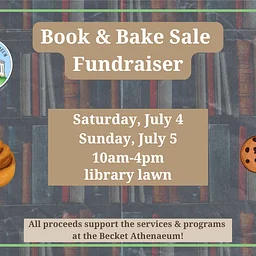 Book & Bake Sale Fundraiser