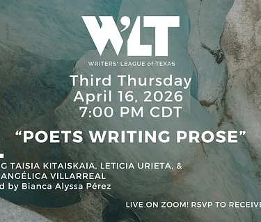 April Third Thursday: “Poets Writing Prose”